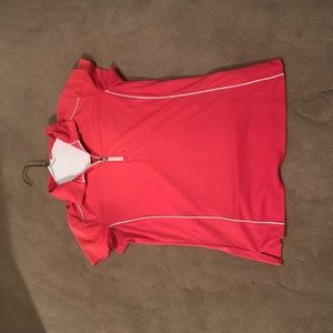 Pink Womens Slazenger Golf Shirt